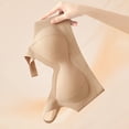 thumbnail image 4 of MEICHEN Ladies Jelly Tshirts Bras Solid Full Coverage Push Up Bras No Show Underwear Trendy Summer Fall Essentials Clothes, 4 of 6
