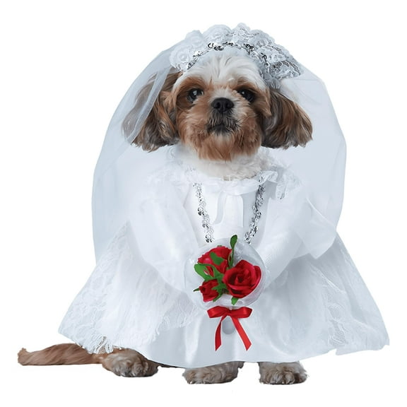 California Costumes Puppy Love Bride Pet Costume | X-Small Female