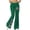 Green, variant on SwiftWear Women's Flared Leggings Bow Print Wide Leg Yoga Pants High Waisted Stretchy Bell Bottom Workout Pants Fashion Casual Active Running Lounge Pants