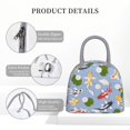 thumbnail image 4 of Disketp Colorful Koi Fish Bolsa Térmica para Almuerzo, Lonchera con Abertura Amplia y Gran Capacidad, Organizador Reutilizable para Mujeres, Hombres y Adultos, 4 of 6