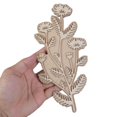 thumbnail image 4 of HONCLL Plant Stamp Retro Flower Stamp Wood Stamp Plant Decorative Stamp DIY Art Craft Stamp for Crafting Scrapbook Painting, 4 of 12
