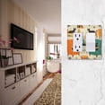 thumbnail image 5 of Yayeee Rocker Switch Wall Plate 2-Gang 4.7"x4.6" Home Decorative Outlet Cover, Black Cats Reading, 5 of 6