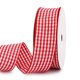 thumbnail image 5 of Cinta decorativa VIVIQUEN a cuadros rojos, rollo de 4 cm y 23 m, 5 of 9