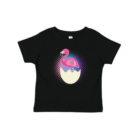 

Inktastic Easter for Girls Flamingo Egg Hatching Gift Baby Girl T-Shirt