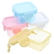 thumbnail image 1 of 4 recipientes para aperitivos con tapa: cajas reutilizables de 60 ml para almacenar alimentos en el congelador de viaje. Vasos herméticos para condimentos y salsas., 1 of 6