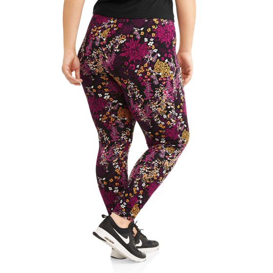 Danskin Now Danskin Now Women's Plus Active Allover Floral Print