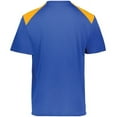thumbnail image 5 of Holloway 223501.281.S Momentum Team T-Shirt, Royal & Gold - Small, 5 of 5
