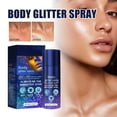 thumbnail image 1 of Fiudx Spray Brillante, Ligero, Brillo Corporal, Spray Dar Brillo Al Cabello de Larga Duración, Brillo de Alta Calidad para Ropa, Ideal para Usar En Escenarios de Graduación, Maquillaje Esencial para, 1 of 7