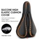 thumbnail image 5 of Cubierto de cojín de bicicleta Funda gruesa para sillín de bicicleta, almohadilla de silicona suave, funda para asientos de bicicleta de carretera, funda cómoda transpirable antideslizante para cojín WEST BIKING Cubierto de cojín de bicicleta, 5 of 7
