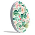 thumbnail image 3 of Round Stove Burner Covers 4 Pcs Metal Electric Stove Burner Covers 8Inch And 10Inch ,Cactus Plant Green Color Painting, 3 of 6