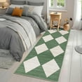 thumbnail image 6 of Ataucjin Area Rug Washable Checkered Rug, Modern Neutral Living Room Rugs, Large Plaid Carpet Faux Wool Washable Carpet for Under Dining Table Bedroom Farmhouse Nursery Home Office, 6 of 7