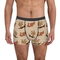 thumbnail image 7 of Disketp Cartoon Squirrel Men's Boxer Briefs,Soft and Breathable Cotton Underwear with ComfortFlex Waistband, 7 of 7