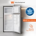 thumbnail image 1 of White Westinghouse  Refrigerador Frigobar 4.4 pies 125L  Modelo WWCR44125LHS  Top Mount  Control mecánico de temperatura  Puerta reversible y Luz interior Condensador interno  Pata ajustable, 1 of 8