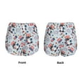 thumbnail image 5 of Vsdgher I Love USA Print Women's Running Double Layer Shorts High Waisted with Pockets Elastic Yoga Workout Athletic Gym Sports, 5 of 8