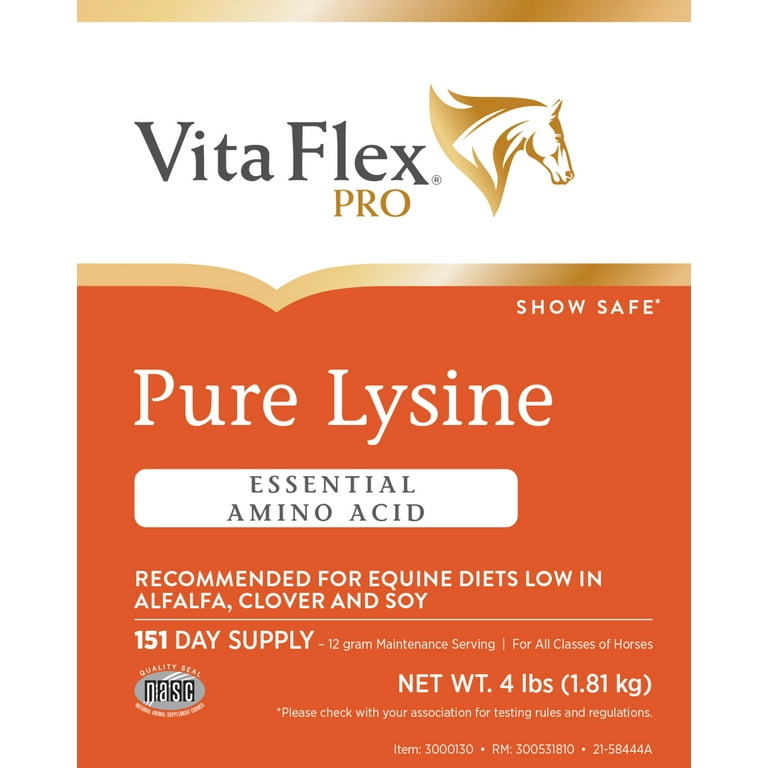Vita Flex Pure Lysine 151 Day Supply 4 Pounds Walmart