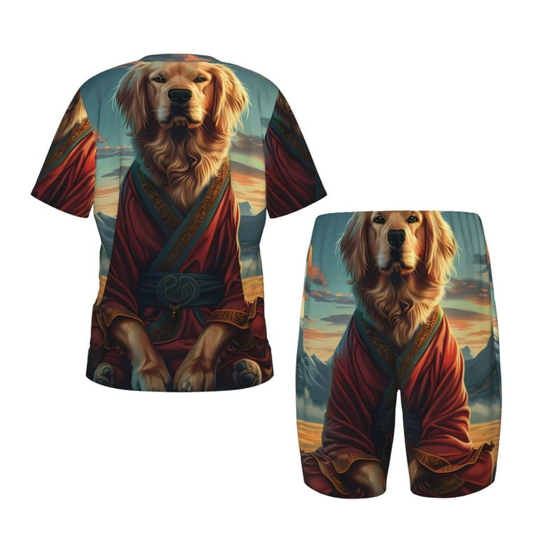 2 Piece Golden Retriever Children's Pajama Set 2 Piece Golden Retriever Children's Pajama Set