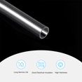 thumbnail image 3 of Unique Bargains Plastic Pipe Rigid Tube Clear 0.43'(11mm) ID 0.47'(12mm) OD 9.6' (245mm) for Lighting, Water Plumbing, 3 of 7