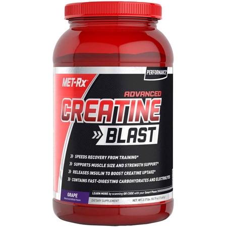 MET-Rx Advanced Creatine Blast Grape Dietary Supplement Powder, 50.79 oz