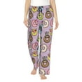 thumbnail image 1 of Fotbe Cute Donuts Pantalones de Pijama para Mujer, Pantalones de Dormir, Pantalones Pj con Cordón y Bolsillos-Large, 1 of 6