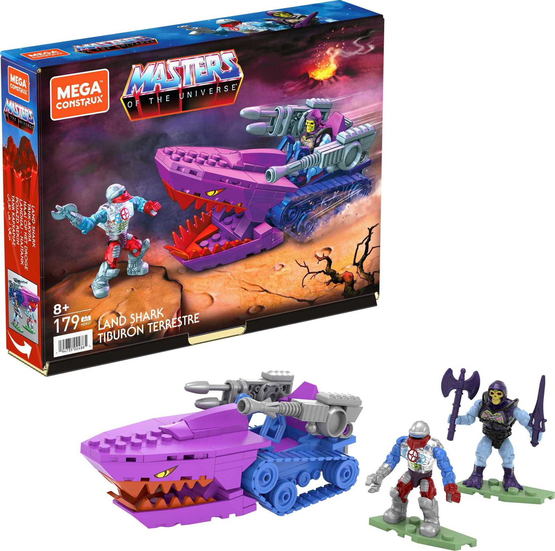 Mattel Mega Construx Masters of the Universe Skeletor and Panthor GVY17 for sale online 