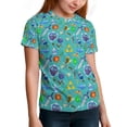 thumbnail image 6 of The Legend of Zelda Kid's T-Shirt Short Sleeve T-Shirt Tops Summer Tee Shirt for Boys Girls 160CM, 6 of 8