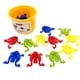 thumbnail image 1 of Vogacara Juguetes de rana saltadora Cubo de almacenamiento Juego de concurso Interesante Niños Niñas Ranas Juguete de rebote Festival de Juguetes Educativos, 1 of 6