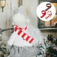 thumbnail image 2 of 30 unids Mini bufandas Tema de Navidad Mini bufandas Bufanda encantadora Decoración, 2 of 6