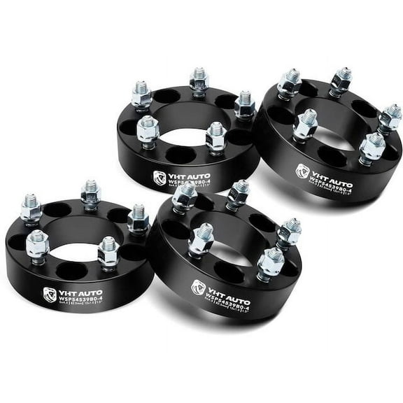 Wheel Spacer Kit 4 - Compatible with 1980 - 1995 Toyota Pickup 1981 1982 1983 1984 1985 1986 1987 1988 1989 1990 1991 1992 1993 1994