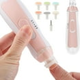 thumbnail image 3 of POINTERTECK Baby Nail Trimmer Baby Nail File Electric Baby Nail Clippers with Light Nail Trimmer Manicure Set Safe Baby Fingernail Clippers with LED Light BPA Free for Infant Toddler Newb, 3 of 11