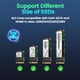 thumbnail image 2 of JEYI HDD Enclosure Case 2.5inch USB Hard Disk Box for 2.5 inch M.2 SSD NVME, 2 of 6