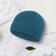 thumbnail image 2 of Toudaret  Warm Beanie for Men Women Cuffed Thick Fleece Winter Hat Elastic Skull Cap for Winter Outdoor Running Riding Skiing, 2 of 8