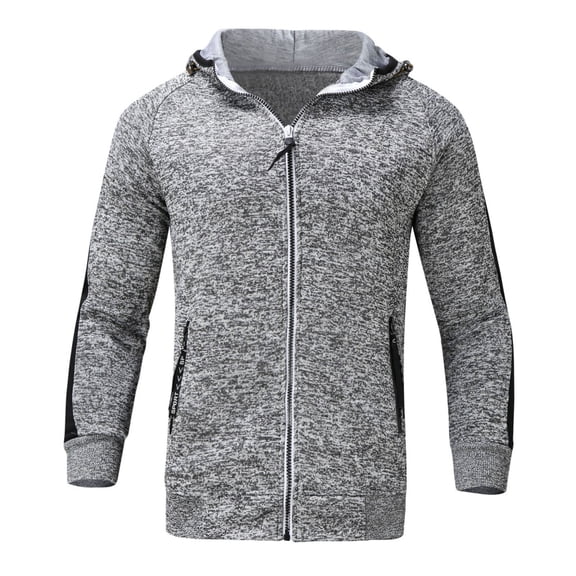 LEEy-world Men'S Hoodies Fully Sherpa Lined Zip Up Sweatshirts Heavy Thick Jacket Warm Winter Workout Pullover Sweatshirt Black,XXL