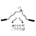 thumbnail image 4 of Fits 2009-2014 Ford F-150 Flowmaster Exhaust System Kit 817691 Outlaw Cat Back System; 409S Stainless Steel; With Muffler; 3 Inch Pipe Diameter; Single Exhaust With Dual Outlet, 4 of 4