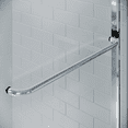 thumbnail image 5 of Seawin Strada Bypass Sliding Shower Door 44 - 48 in. W x 76 in. H Polished Chrome Hardware 3/8 inch (10 mm) Thick Clear Glass Polished Chrome, 5 of 11