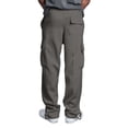 thumbnail image 3 of Evdexr Mens Cargo Sweatpants Baggy Drawstring Wide Leg Trousers 2026 Casual Running Loose Fit Pants Breathable Lightweight Workout Sweats with Pockets XL, 3 of 4