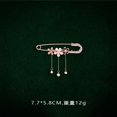 thumbnail image 3 of Cute Refined Crystal Rhinestone Branch Brooches Hijab Pins For Women Suit Scarf Flower Brooch Pin Jewelry, 3 of 4
