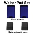 thumbnail image 5 of Universal Walker Padded Hand Grip (2 Pack) Covers Non Slip Cushion Memory Foam Core Padding, 5 of 5