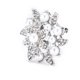 thumbnail image 4 of Broche Diamante Flor Perla Aleación Moda para Regalo Exquisito Decoraciones de TelaPlata, 4 of 5