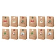 thumbnail image 1 of 12 piezas de bolsas de regalo de Navidad, bolsas de embalaje de dulces con pegatinas, bolsas de regalo de Navidad, bolsa de envoltura para recuerdos Estilo B, 1 of 8