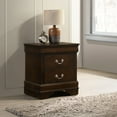 thumbnail image 2 of Louis Philippe 2-drawer Nightstand Cappuccino, 2 of 11