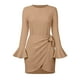 thumbnail image 5 of Vestido Mujer, Poliéster Transpirable Vestido Manga Larga Cómodo Cuello Redondo Para Trabajar Para Ir De Compras ANGGREK Otros, 5 of 8