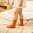 thumbnail image 2 of Posijego Kids Socks for Boys Girls Cotton Crew Socks School Uniform Socks Breathable Athletic Running Socks 1-8 Years, 2 of 9