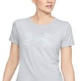 thumbnail image 2 of Under Armour Women's Tech Graphic Short Sleeve Shirt for Ladies Grey Size Large, 2 of 3