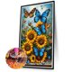 thumbnail image 4 of 5D DIY Taladro Diamante Pintura Mariposa Kit Del Arte 40x70cm, 4 of 8