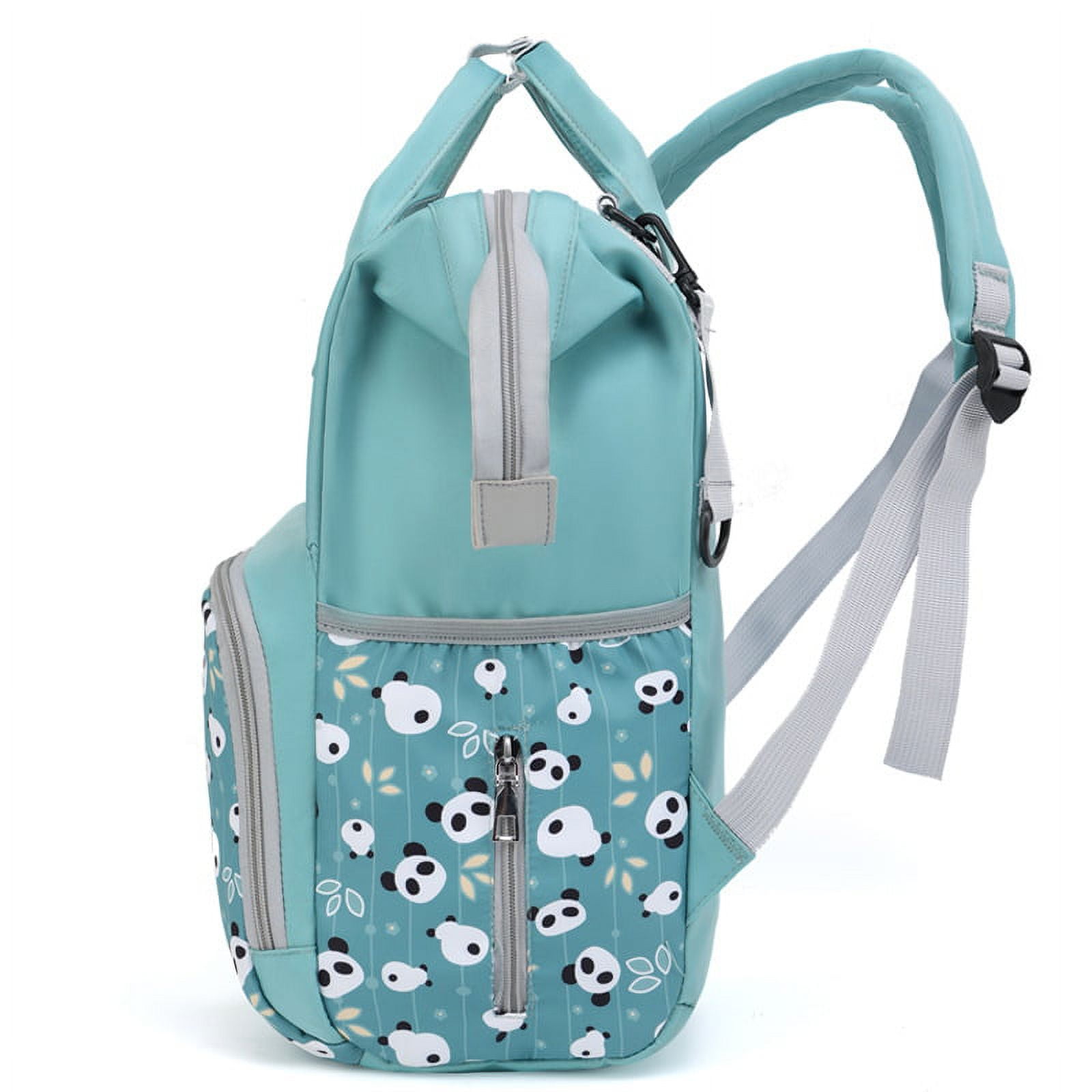 Fashion Printed Mummy Bag Multi-function Large Capacity Anti-sprinkling Maternity Baby Changing Bags Baby Stroller Backpack Travel Backpack Diaper Changing Backpack