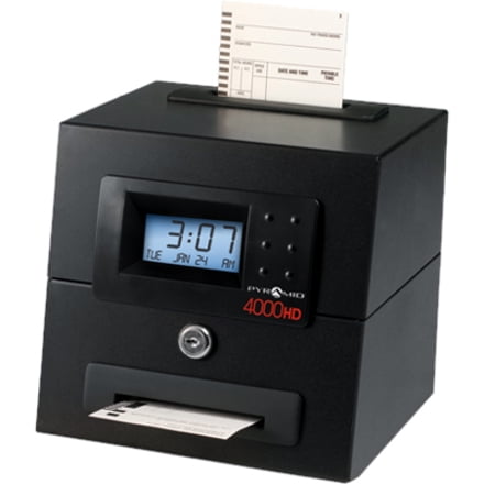4000HD Heavy Duty Auto Totaling Time Clock