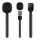 thumbnail image 2 of Adaptador de micrófono de entrevista inalámbrico para micrófono DJI, adaptador de montaje portátil, 2 of 8