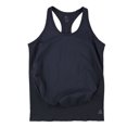 thumbnail image 1 of Reebok Womens Seamless Racerback Tank Top, Blue, Maternity, Small, 1 of 2