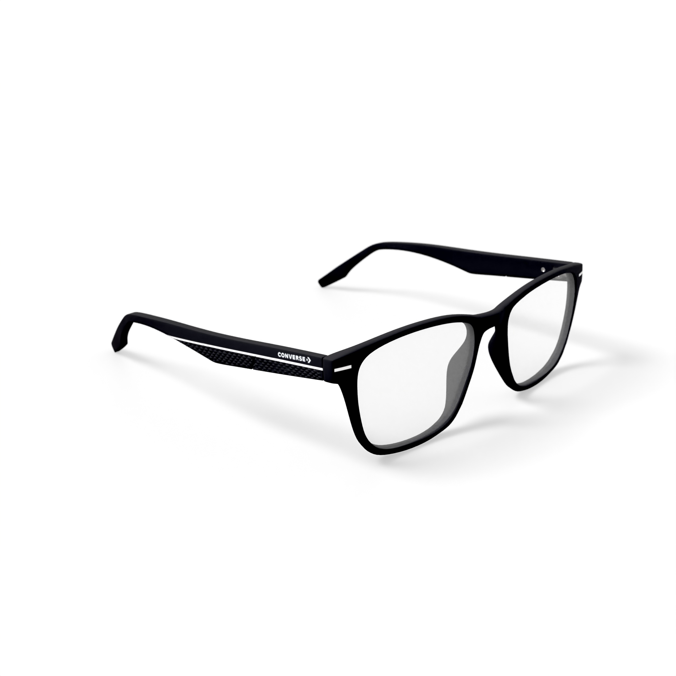 Converse Men's CV5008 Prescription Eyeglasses with Case, Black