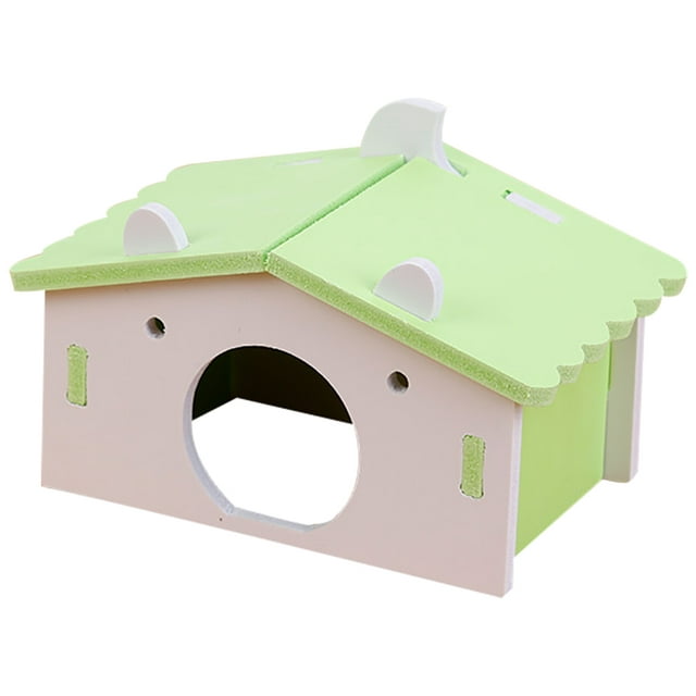 Hamster House Toy Plastic Fun Handmade Hamster Cage Hideout Small Animal House